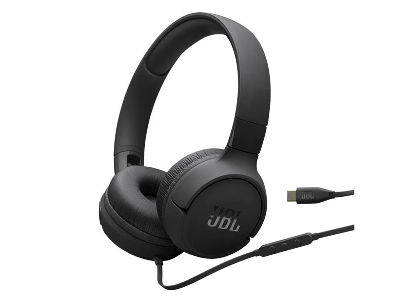 Headphones JBL Tune 520C USB Type-C Black
