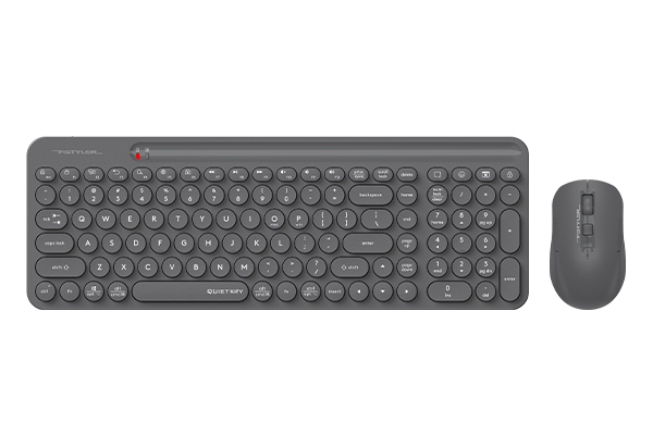 Keyboard A4 FG3300 Air2 Wireless w/Mouse USB Silent Grey