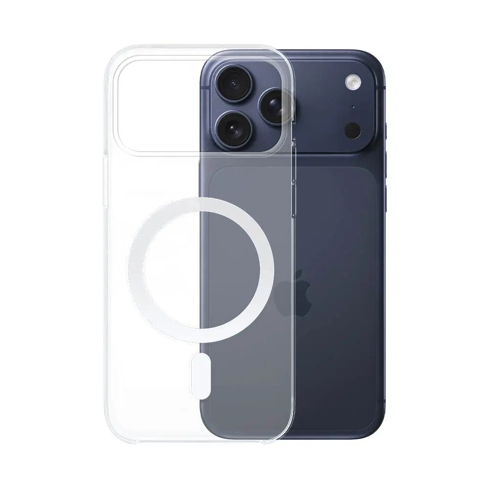 Case for Apple iPhone 17 Pro Max MagSafe Silicone Transparent