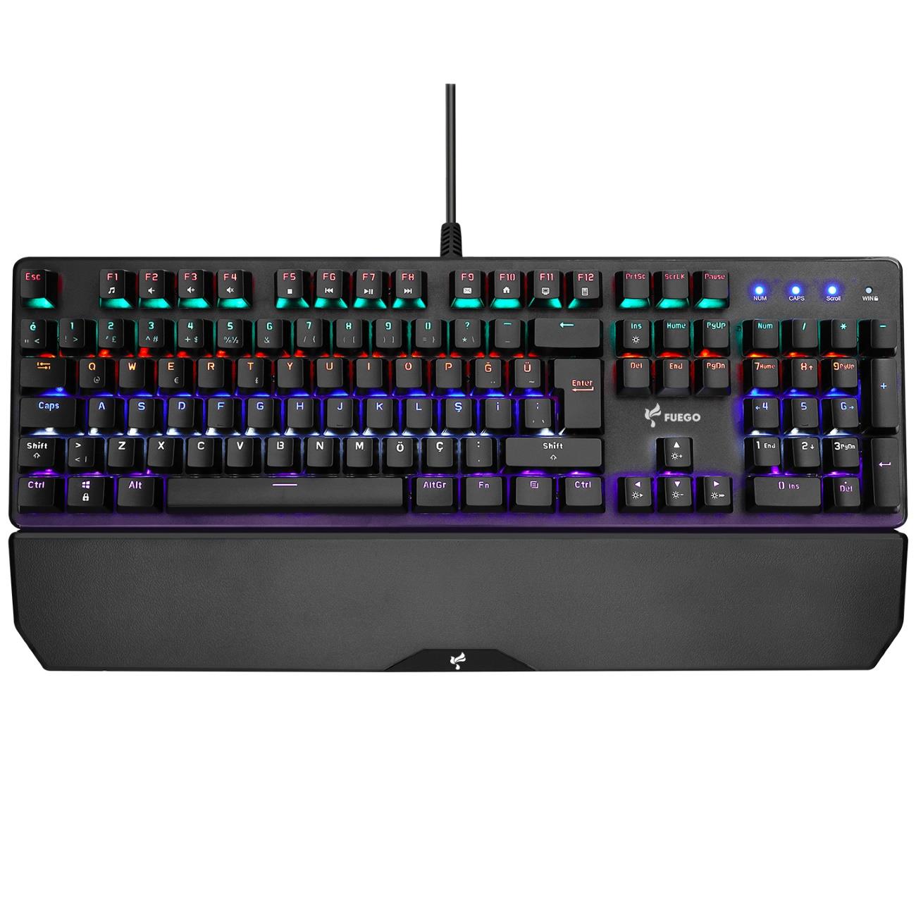 Gaming тастатура FUEGO GKBM86 HYPERTACT PRO (MECHANICAL)