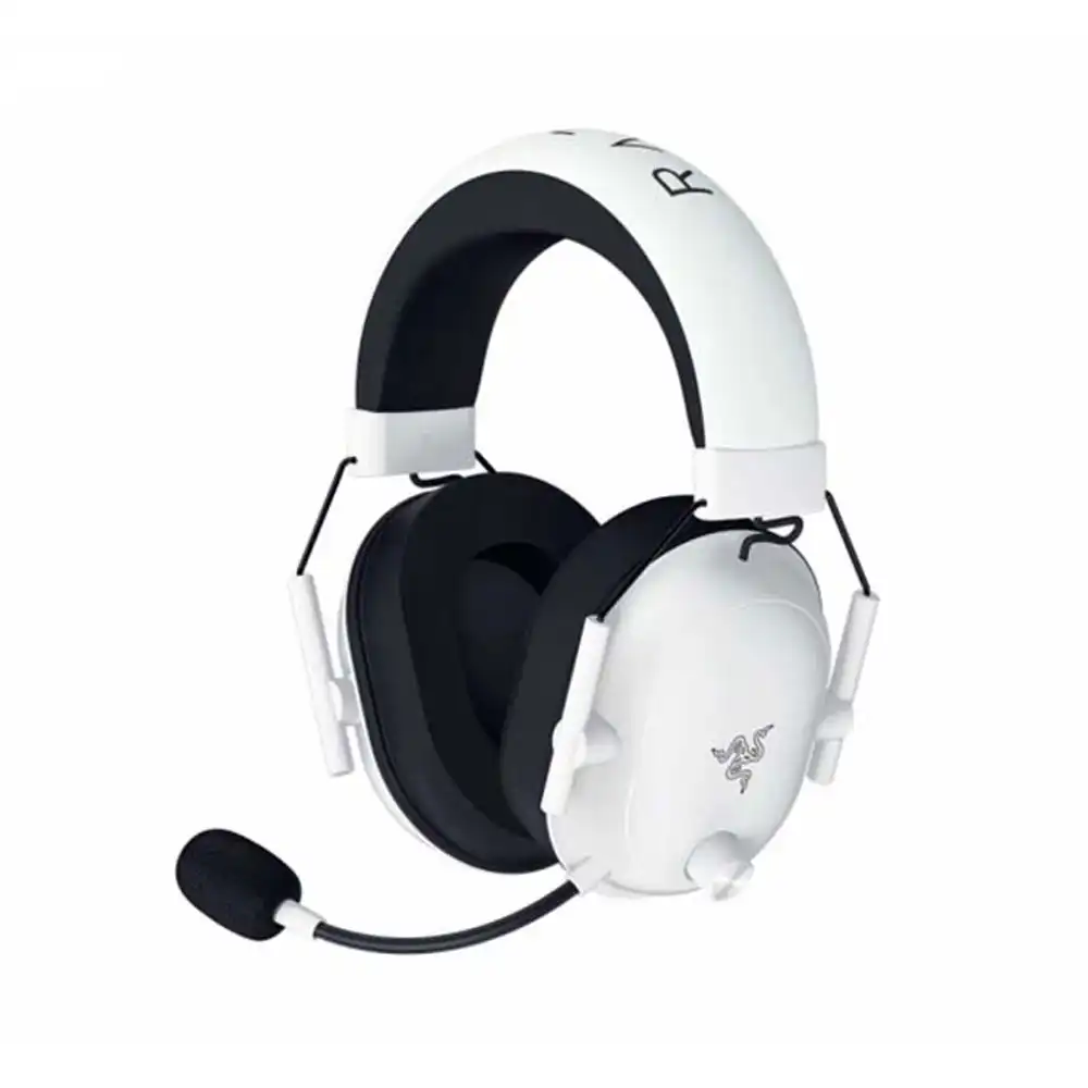 Headphones Razer BlackShark V2 HyperSpeed - Wireless/BT/USB Ultra-Lightweight Gaming White