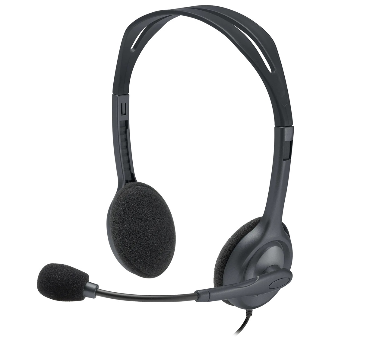 Headphones Logitech H111 w/Microphone