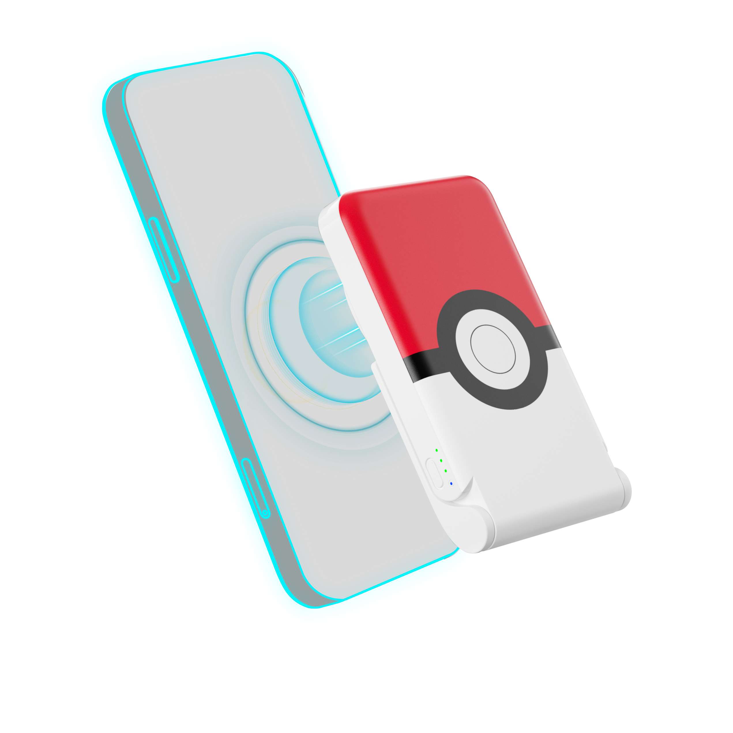 Power Bank OTL 5000 mAh Wireless Magnetic Pokeball Edition