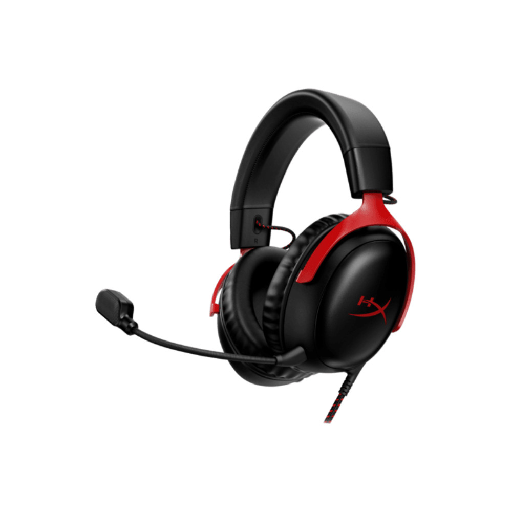 Headphones HyperX Cloud III 7.1 Gaming Headset Black/Red