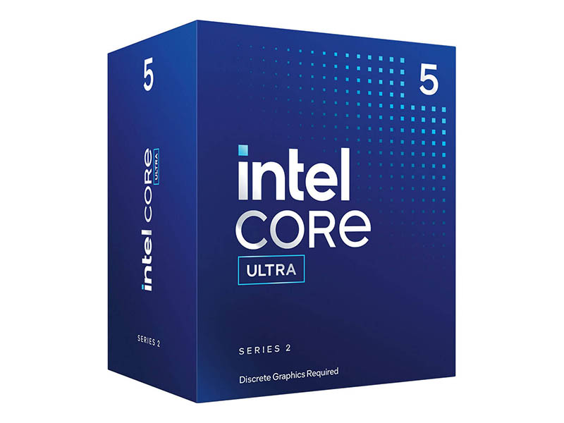 CPU Intel Core Ultra 5 225F Arrow Lake 10-Core E2.7GHz/P3.3GHz LGA1851 20MB BOX w/o Graphics