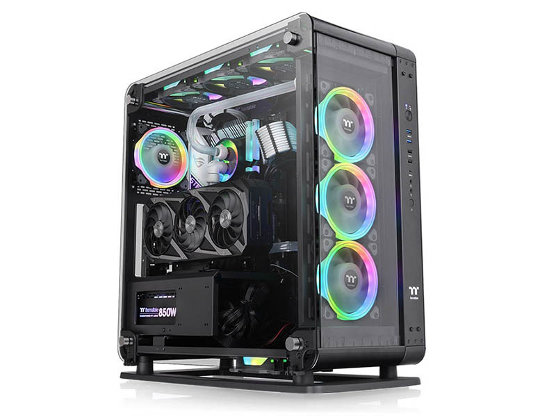 ATX Mid Tower Case Thermaltake Core P6 Tempered Glass