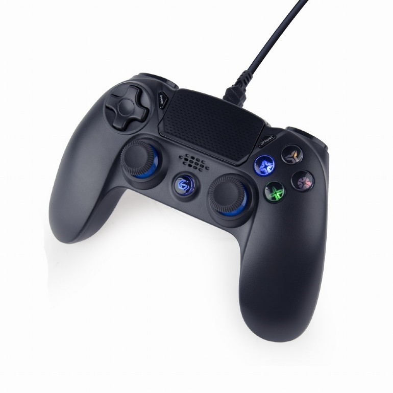 Game Pad Gembird JPD-PS4U-01 Dual Vibration For PS4/PC w/Audio Socket