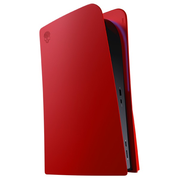 PS5 Removable Cover Playstation 5 Disc Edition 5ides Deadwave - Red Faceplate