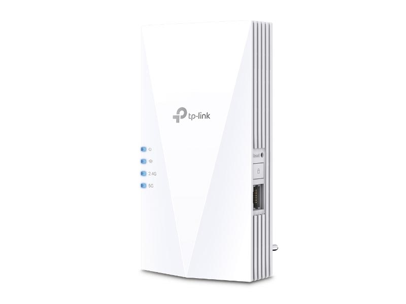 TP-Link Wireless AX Dual Band Range Extender 1500Mbps RE500X Wall Plugged