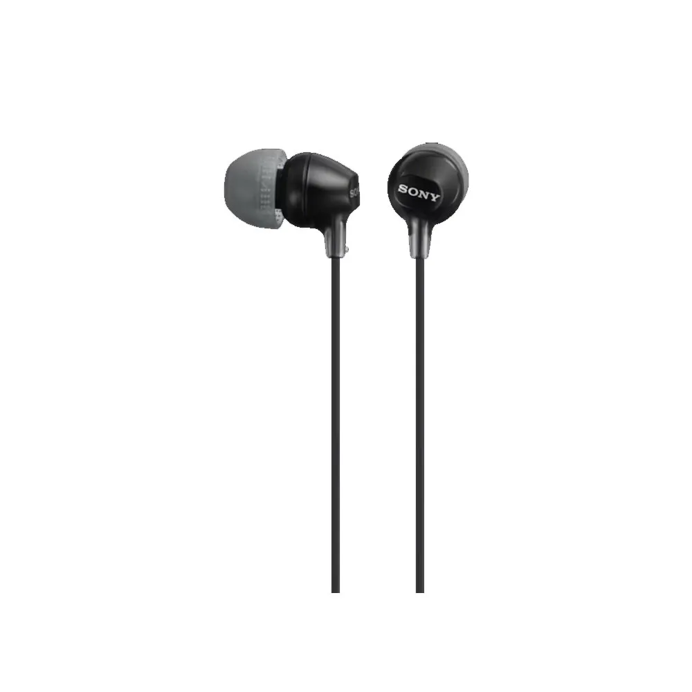 Earphones Sony MDR-EX15APB w/Microphone Black