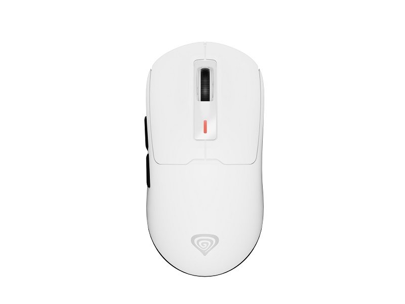 Mouse Genesis Wireless Gaming Zircon 660 12000DPI RGB White