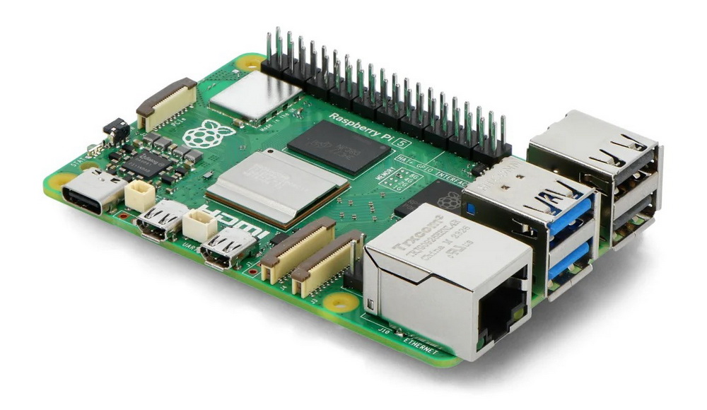 Raspberry Pi 5 8GB w/Premium Case & Type-C Power 27W Adapter