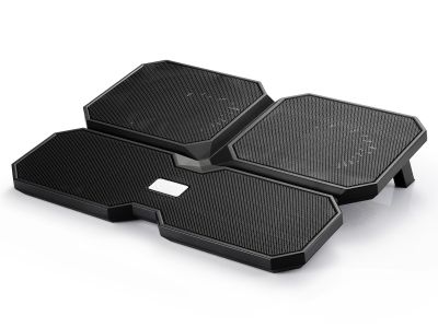 Notebook Stand/Cooler Deepcool Multi Core X6 up to 15.6" Metal Mesh Black