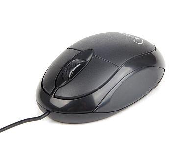 GEMBIRD MUS-U-01 OPTICAL 1000DPI BLACK USB