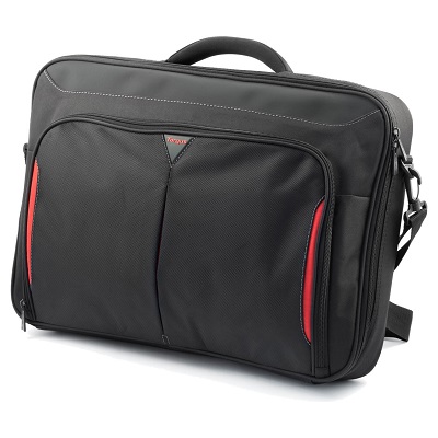 Notebook Bag Targus Classic + Clamshell Case 17-18" Black-Red