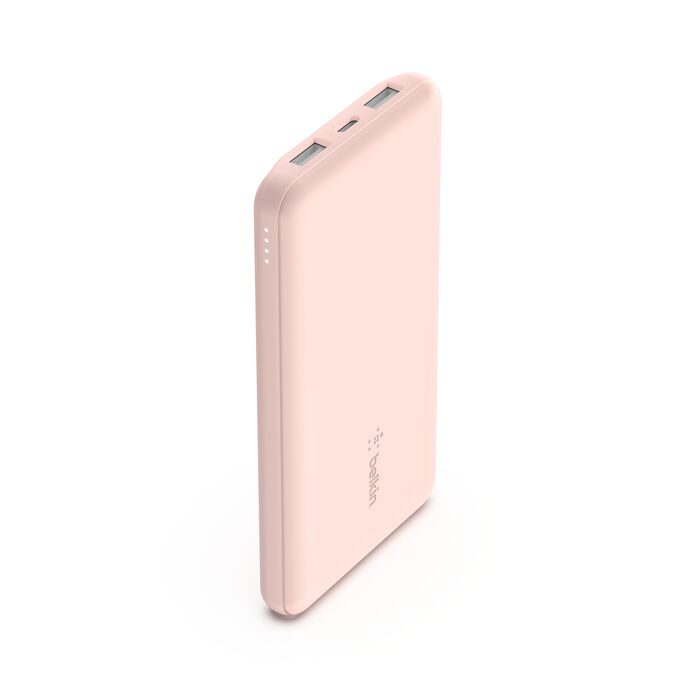 Power Bank Belkin 10K 10000mAh Type-C 15W 2x USB-A,1x Type-C Port Pink