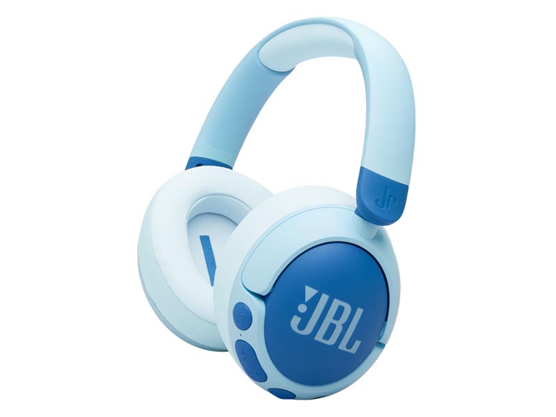 Headphones JBL Kids JR470 Active Noise Cancelling Bluetooth w/Microphone Blue