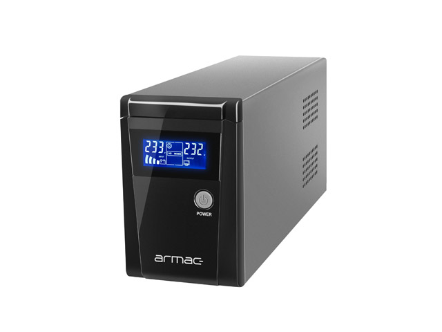 UPS Armac Office 850VA 480W 230V, 2xSchuko/ LCD/Metal Case