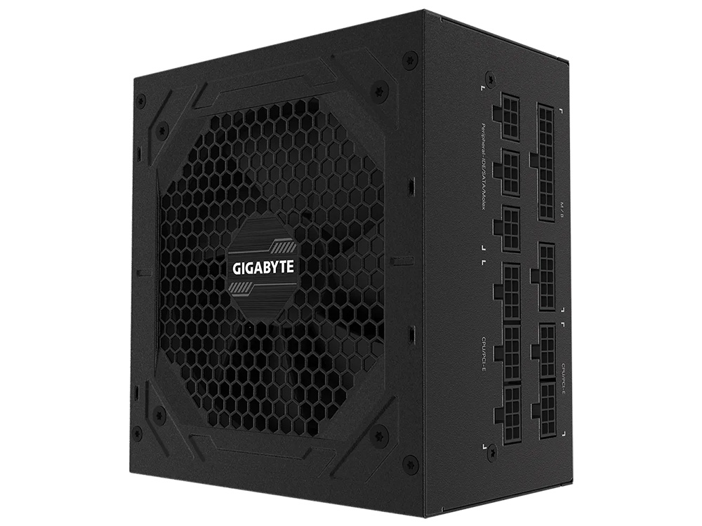 PSU 850W Gigabyte P850GM Real Power, 80Plus GOLD, Modular, 120mm HYB Fan