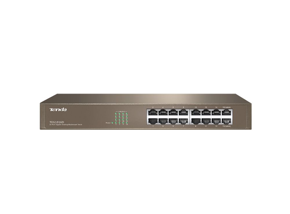 Tenda Switch 16port 10/100/1000 Gigabit TEG1016D