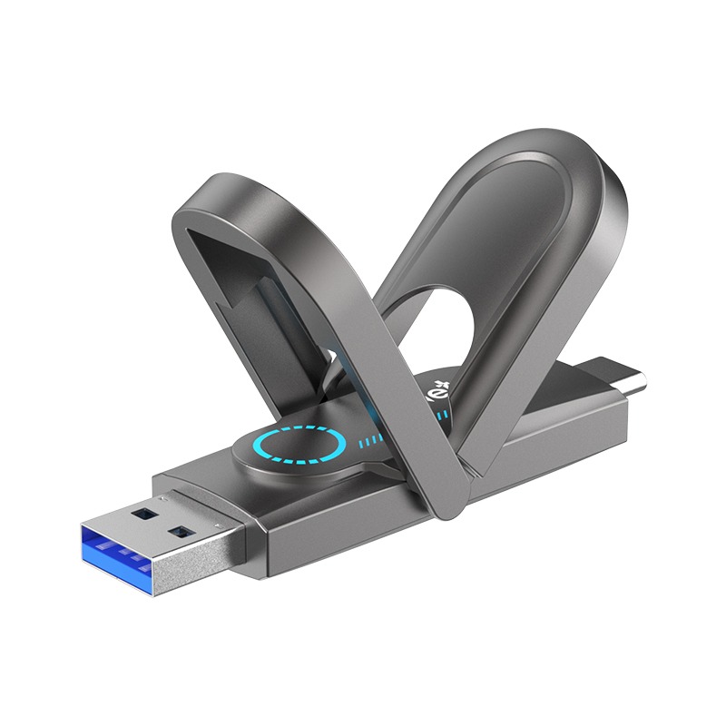 USB Drive 256GB Netac US9 Dual 3.2 Gen 2 USB-A/Type-C 1000MBs