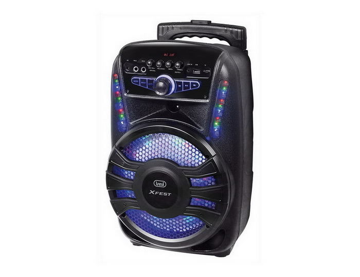 Speaker Trevi XF 450 KB TROLLEY 30W Rechargeable w/Bluetooth, Radio