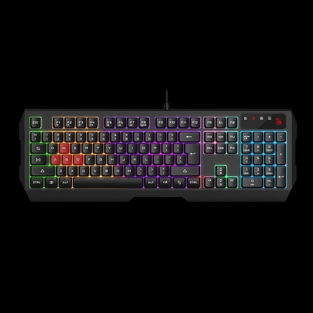 Keyboard A4 Bloody Gaming B135N Backlight USB Black