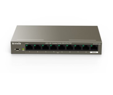 Tenda Switch 9port 10/100 w/8-Port POE Switch TEF1109TP 102W