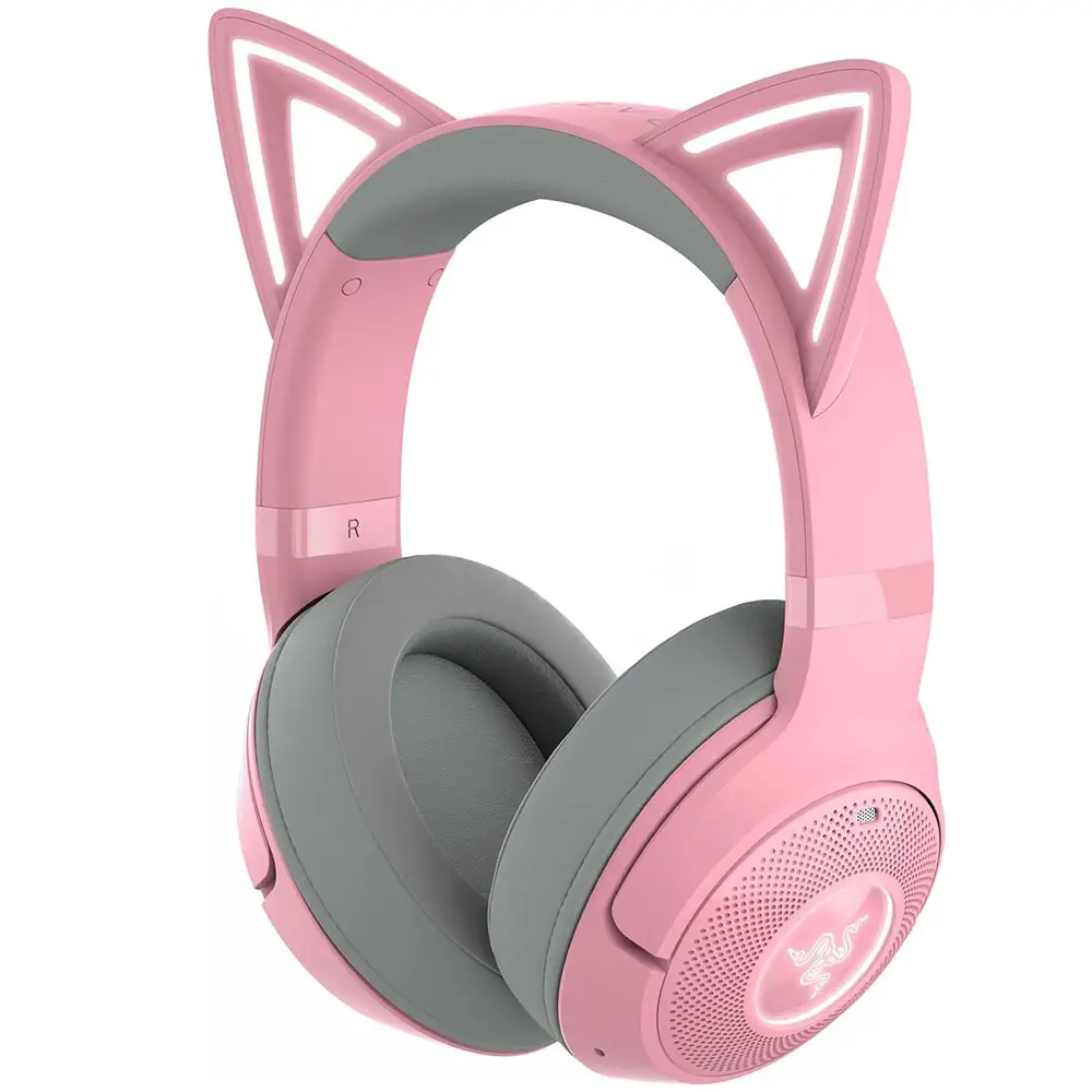 Headphones Razer Kraken Kitty V2 BT - Quartz Edition Bluetooth Gaming RGB Chroma