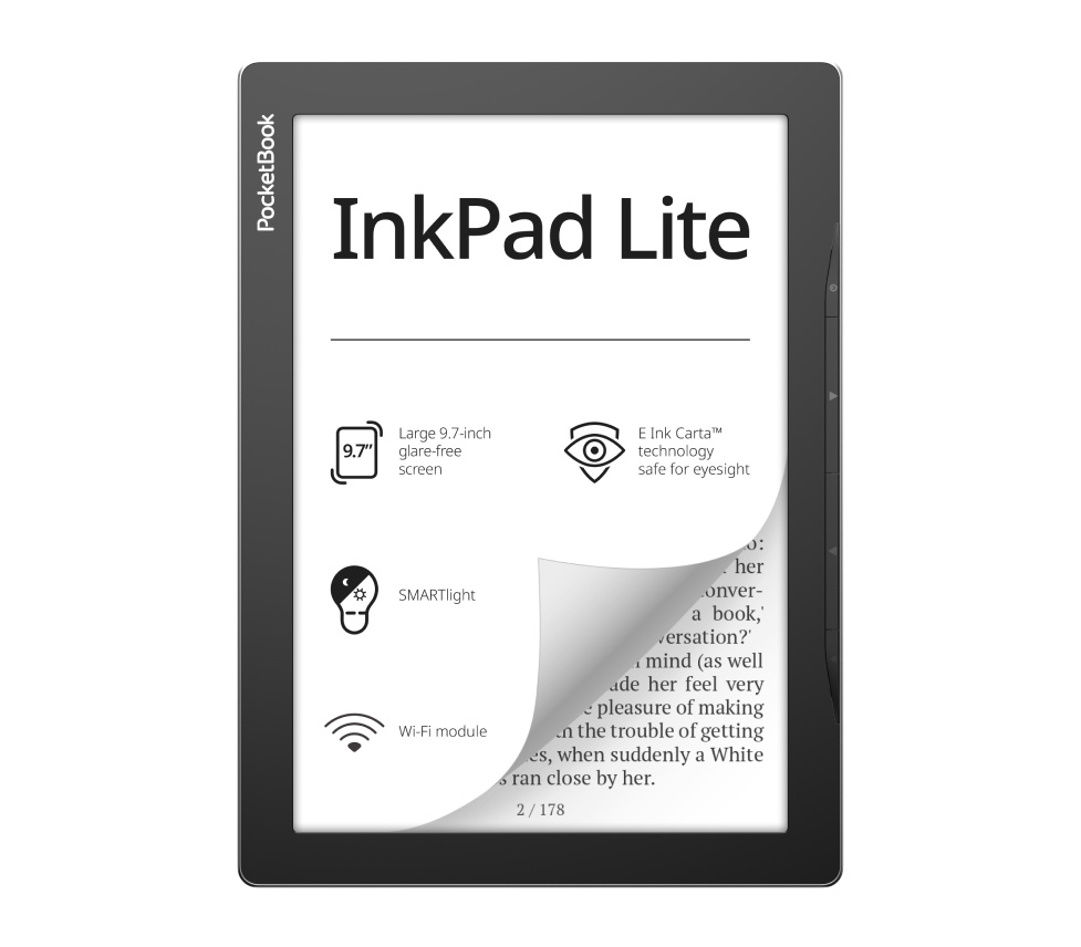 E-Book Reader PocketBook InkPad Lite Mist Grey