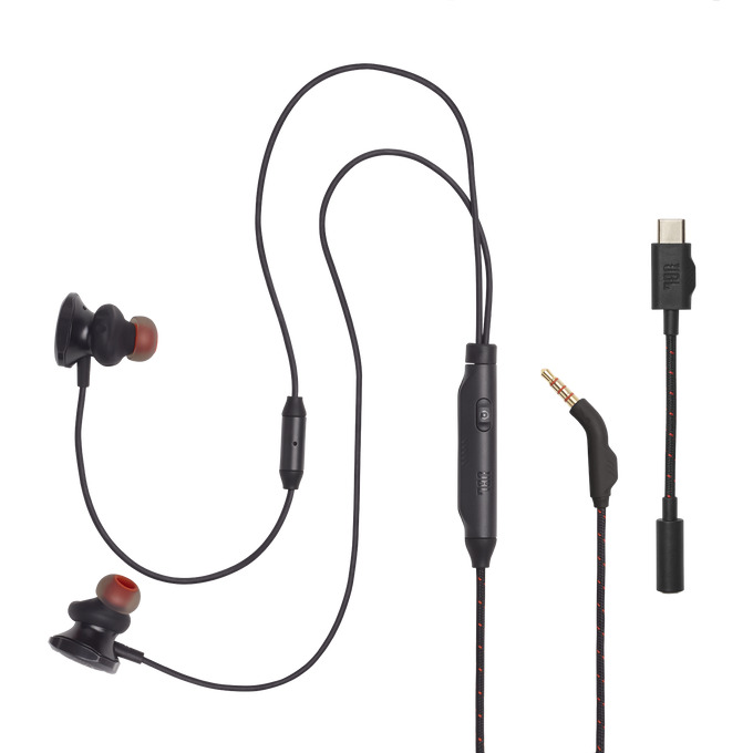 Earphones JBL Gaming Quantum 50C Black w/microphone