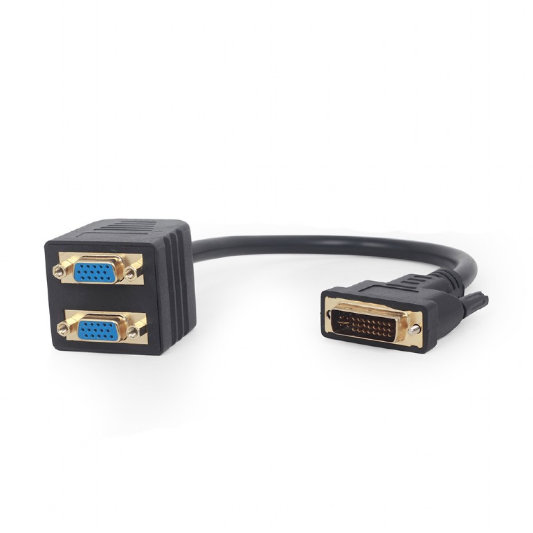 DVI-I Interface Spliter 2 Ports VGA Passive A-DVI-2VGA-01