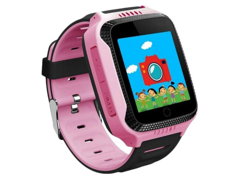 Smartwatch LDK D900 Pink Kids Touch/GPS+LBS Location/SIM/SOS Call/Flashlight/Camera/Waterproof