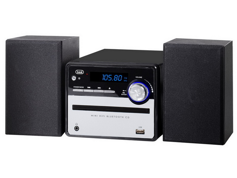 Mini System Hi-Fi Trevi HCX 10F6 BT/CD/MP3/USB/AUX Black