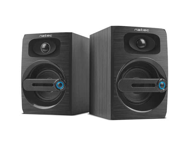 NATEC COUGAR 6W 2.0 SPEAKERS USB BLACK