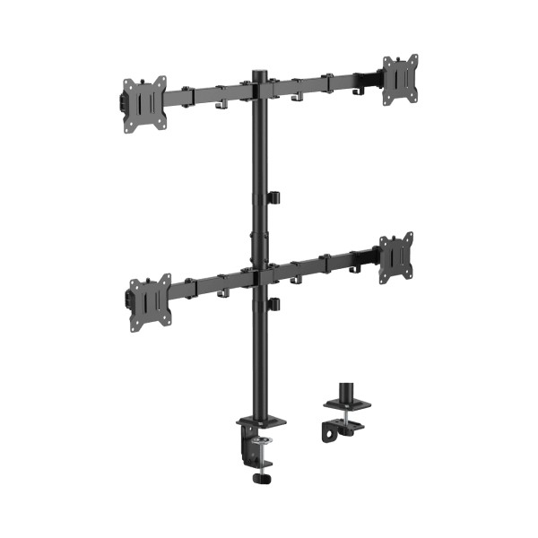 Monitor Desktop Stand SBOX LCD-352/4-3 for 4 Monitors