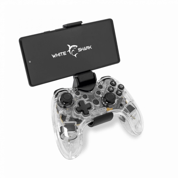 Game Pad White Shark Legion Wireless PS4/PS3/PC/Switch/Android LED Gaming
