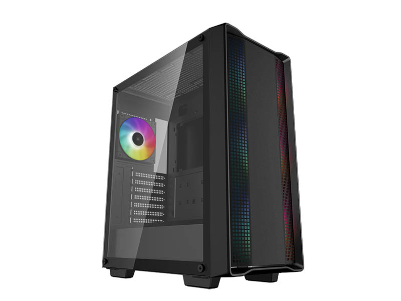 ATX Midi Tower Case Deepcool CC560 V2 ARGB Black w/USB 3.0, USB 2.0, 4x 120mm LED Fans