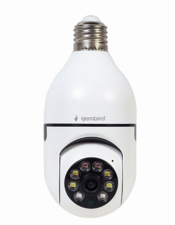 Gembird Home WiFi Indoor Smart Rotating Camera E27 FHD