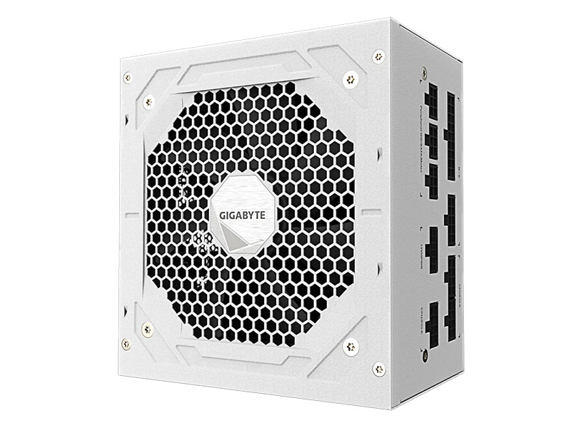 PSU 850W Gigabyte UD850GM PG5W Real Power 80Plus GOLD, Modular, 120mm Fan 5.0 Ready 12VHPWR White