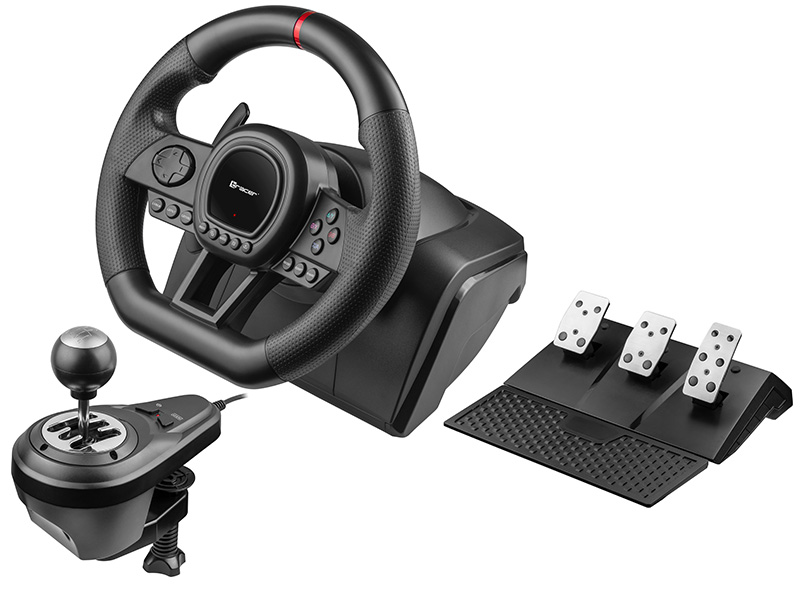 Steering Wheel Tracer SimRacer for PC/PS4/PS3/XBOX ONE/Switch Gaming