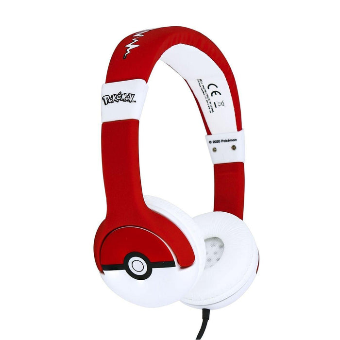 Headphones OTL Kids Pokemon Pokeball Red Wired