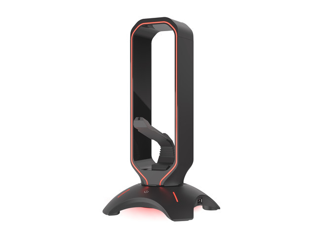 Headphones Stand Genesis Vanad 500 RGB Gaming w/Mouse Bungee & 2-port USB Hub