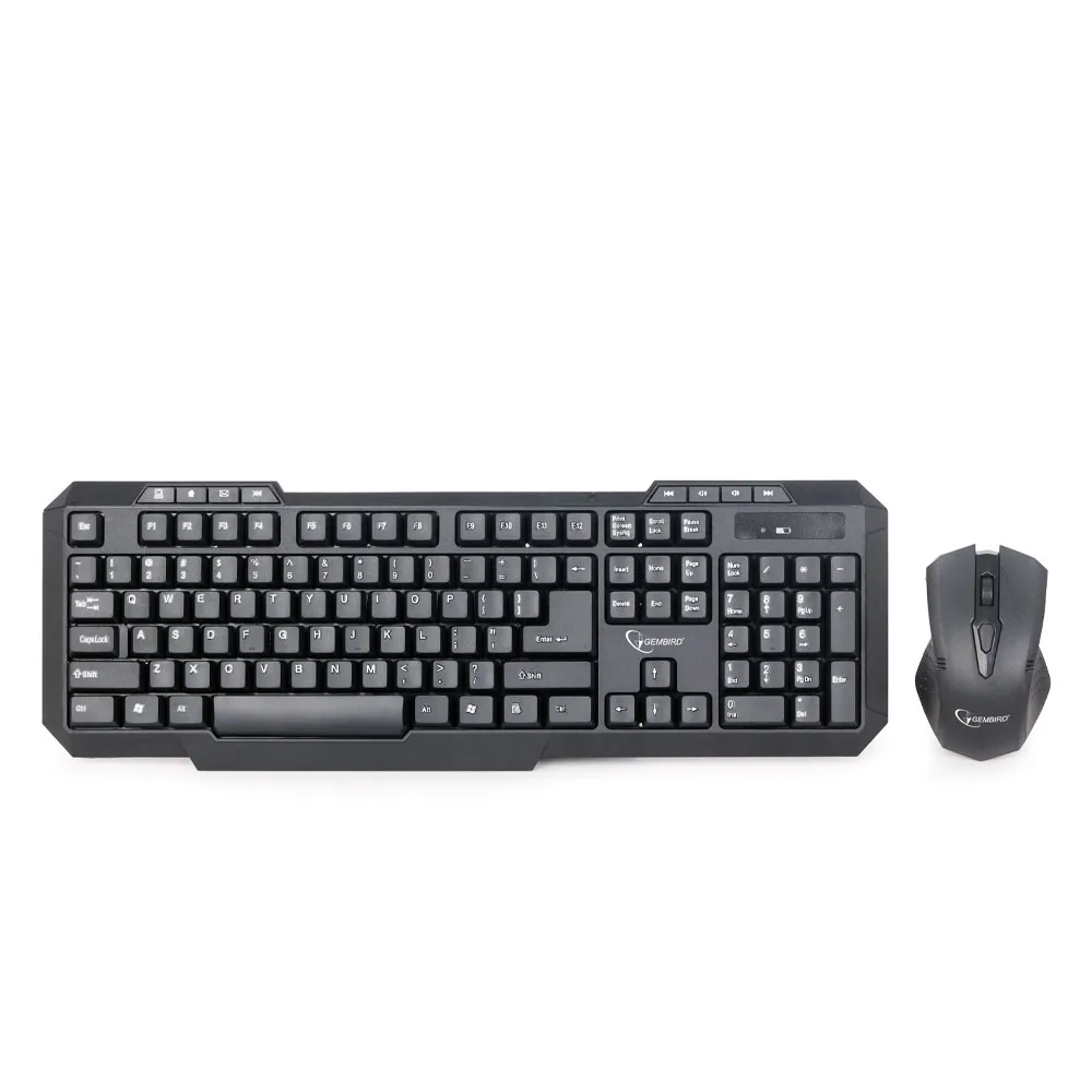 Gembird Keyboard & Mouse Wireless desktop set