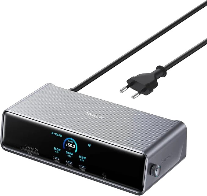 Anker Prime Docking Station (14-in-1, Triple Display, DisplayLink)