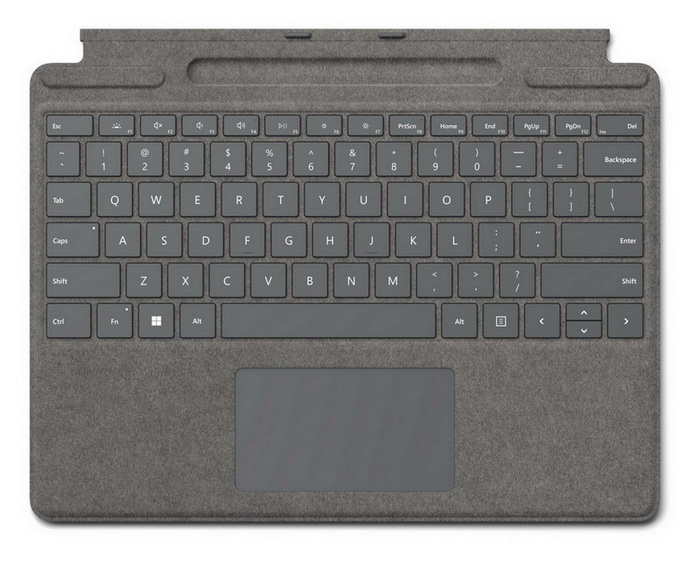 Keyboard Microsoft Surface Pro 8/9/X Signature Type Cover Platinum