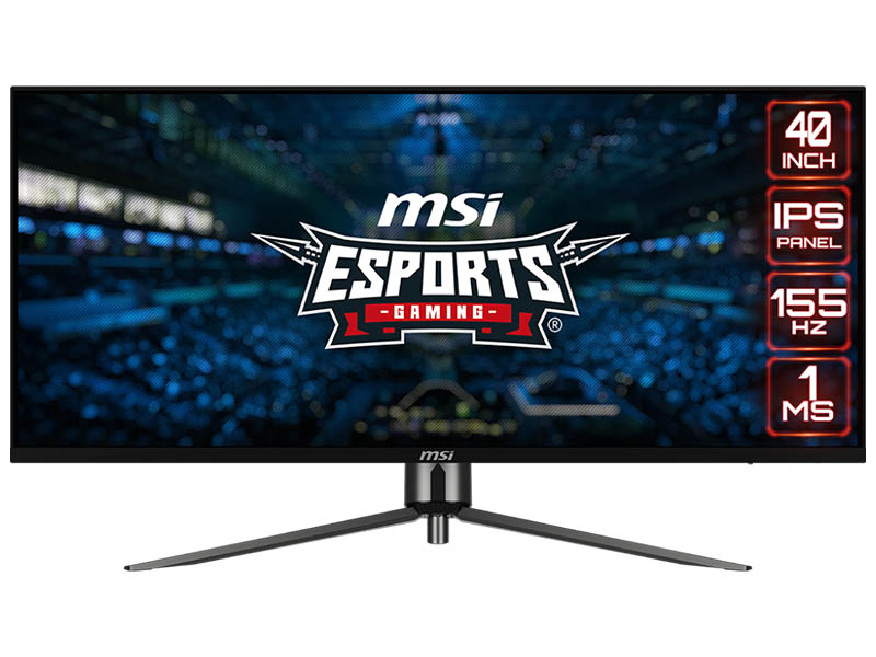 Monitor 40" MSI MAG 401QR IPS, 155Hz, 1ms, 3440x1440 UWQHD, HDMIx2, DP, Type-C 65W, USB