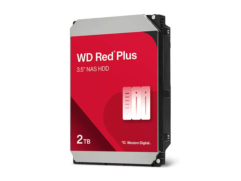 HDD 3.5" 2TB Western Digital WD Red Plus NAS SATA3 64MB WD20EFPX