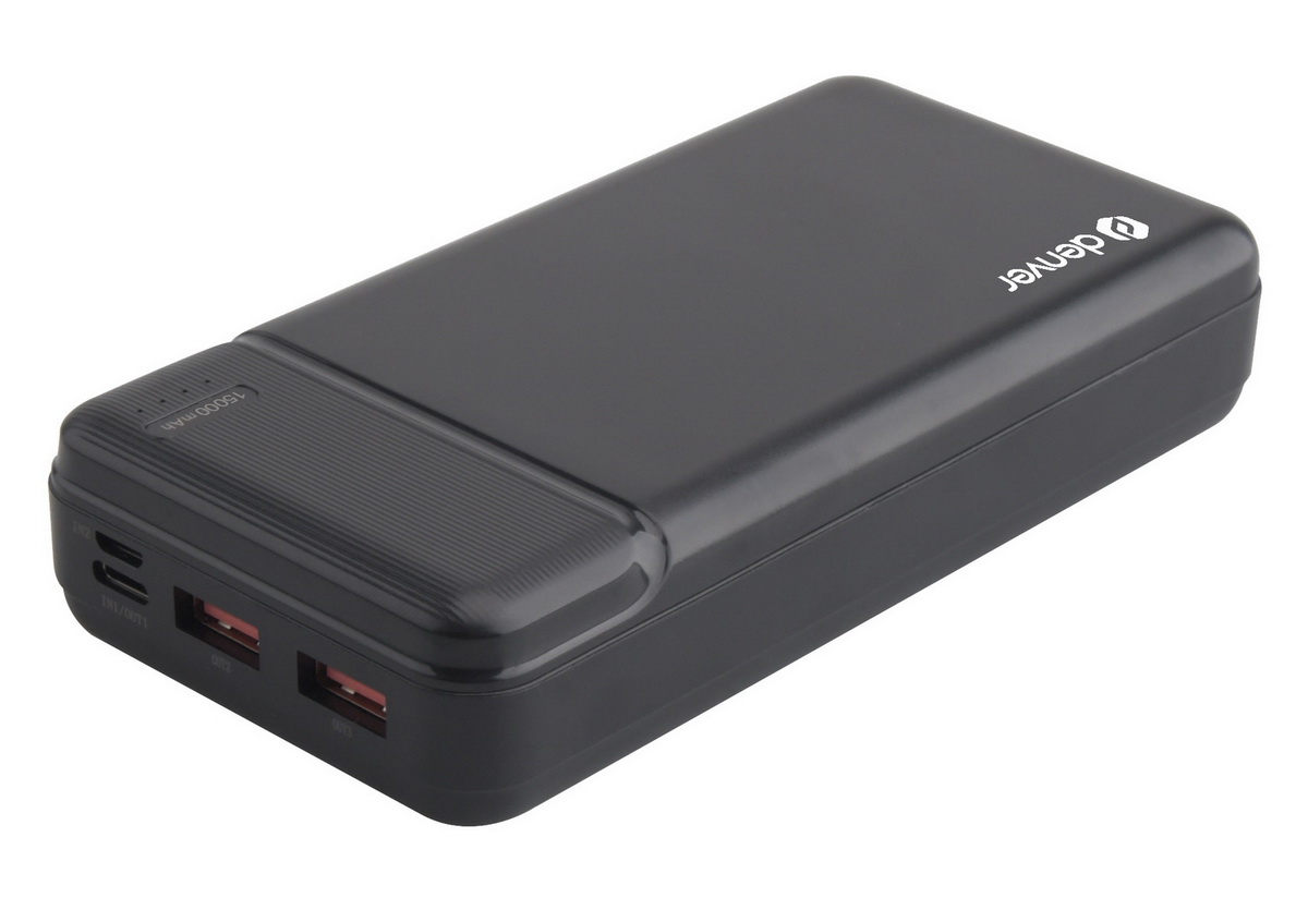 Power Bank Denver 15000mAh 18W Black