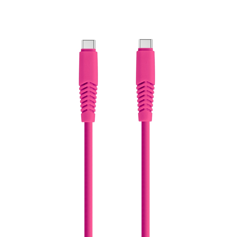 Cable USB 2.0 Type-C to Type-C 1.5m Setty PD20W Pink